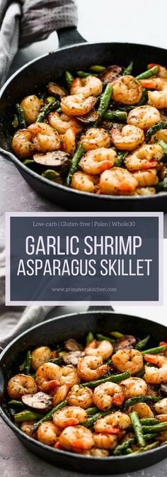 Garlic Shrimp Aspara